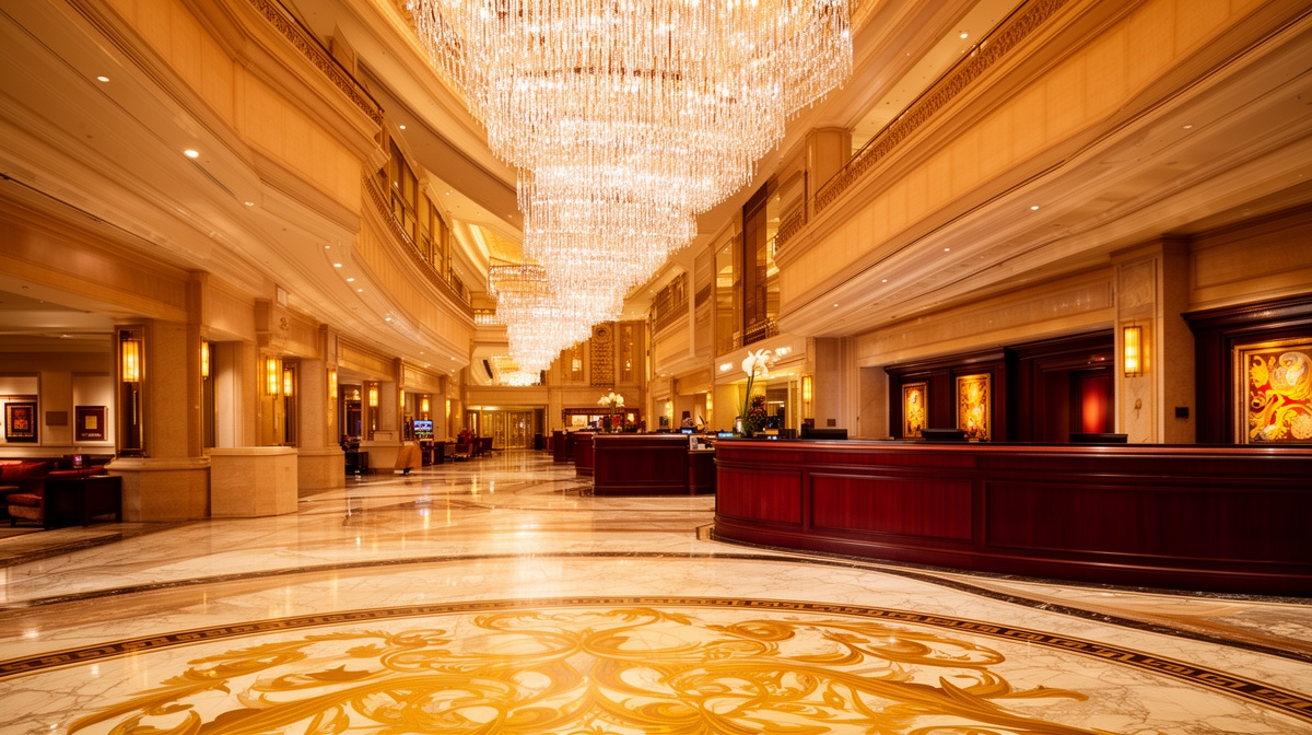 Prestige Point grand lobby interior